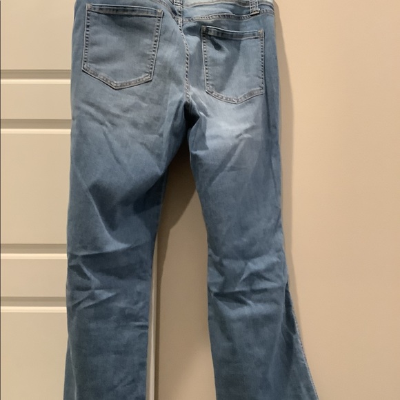 COPY - Free People Wide Leg Cropped Jeans - Picture 3 of 4